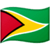 🇬🇾 flag: Guyana display on Google